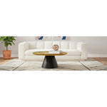 Martini Iron Coffee Table in Gold
