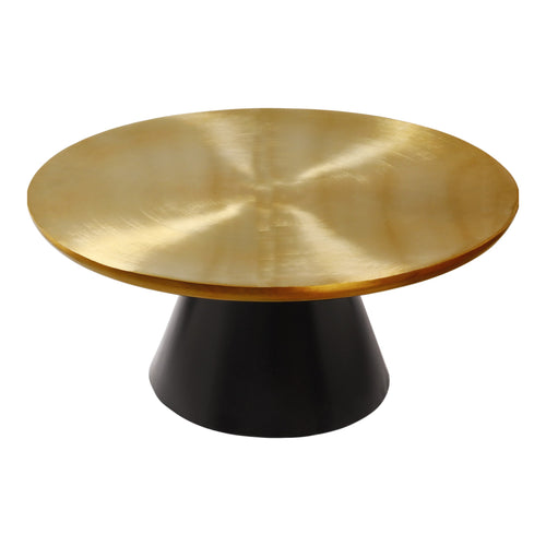 Martini Iron Coffee Table in Gold