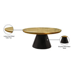 Martini Iron Coffee Table in Gold