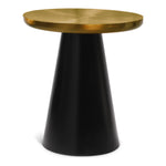Martini Iron End / Side Table in Gold