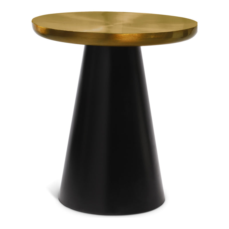 Martini Iron End / Side Table in Gold
