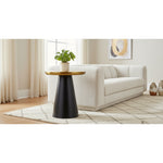 Martini Iron End / Side Table in Gold