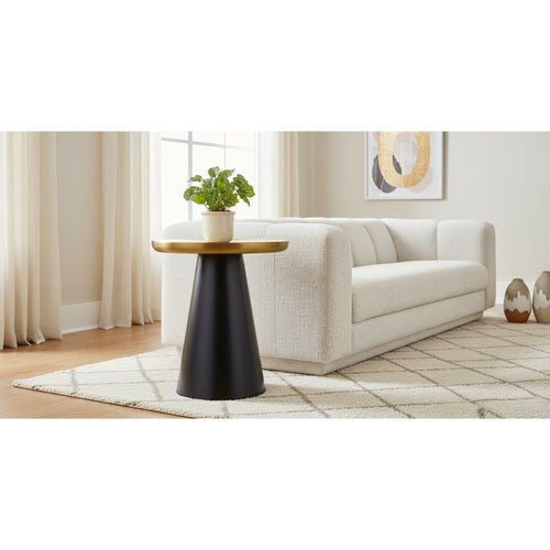 Martini Iron End / Side Table in Gold