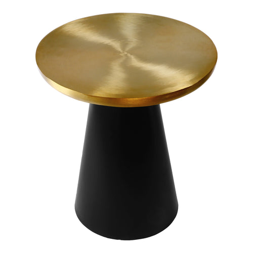 Martini Iron End / Side Table in Gold