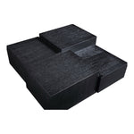 Mateo Oak Veneer Coffee Table in Black