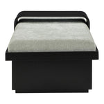 Arlington Chenille Fabric Upholstered Bench (22014-) in Mint Green