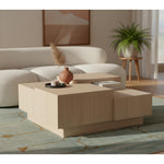 Mateo Oak Veneer Coffee Table in Natural