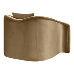 Destin Velvet Upholstered Chair in Beige