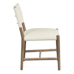 Andie Vegan Leather Upholstered Dining Chair in Cream