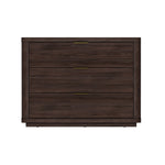 Evelyn 32" Nightstand (3-Drawer) in Brown
