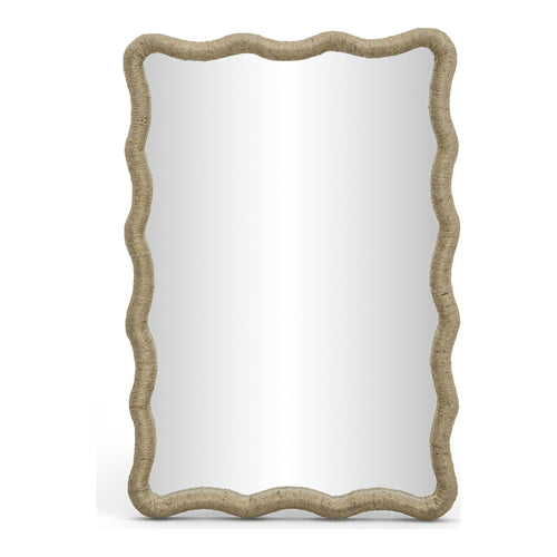 Meadow Jute Rope Framed Mirror in Natural