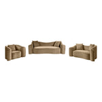 Destin Velvet Upholstered Chair in Beige