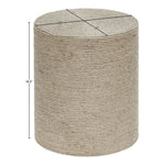 Meadow Jute End Table in Natural