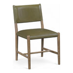 Andie Vegan Leather Upholstered Dining Chair in Olive