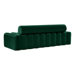 Melody 83.5" Velvet Upholstered Sofa in Green