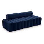 Melody 83.5" Velvet Upholstered Sofa in Navy