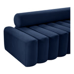 Melody 83.5" Velvet Upholstered Sofa in Navy