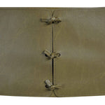 Andie Vegan Leather Upholstered Dining Chair in Olive