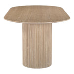 Messina 87" Travertine Dining Table (3 Boxes) in Natural
