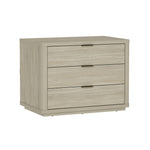 Evelyn 32" Nightstand (3-Drawer) in Natural