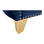 Michelle 90" Velvet Upholstered Sofa in Navy