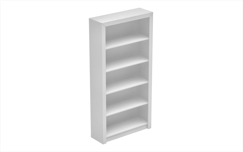 Olinda 36" Open Bookcase (5-Shelf) in White