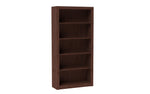 Olinda 36" Open Bookcase (5-Shelf) in Walnut Brown