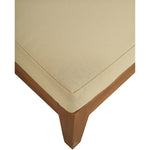 Mirella Water Resistant Fabric Upholstered Outdoor Patio Chaise Lounge in Tan