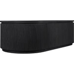 Moana Solid Wood Storage Coffee Table in Black