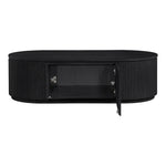 Moana Solid Wood Storage Coffee Table in Black