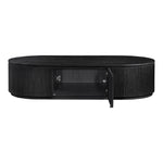 Moana Solid Wood Storage Coffee Table in Black