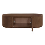 Moana Solid Wood Storage Coffee Table in Brown