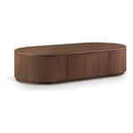 Moana Solid Wood Storage Coffee Table in Brown
