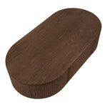 Moana Solid Wood Storage Coffee Table in Brown