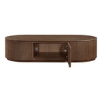 Moana Solid Wood Storage Coffee Table in Brown
