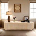 Moana Solid Wood Storage Coffee Table in Natural