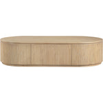 Moana Solid Wood Storage Coffee Table in Natural