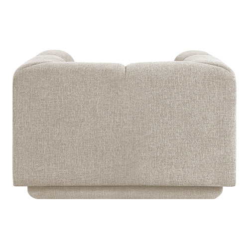 Modari Fabric Upholstered Chair in Beige