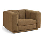 Modari Fabric Upholstered Chair in Brown