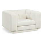 Modari Fabric Upholstered Chair in Cream