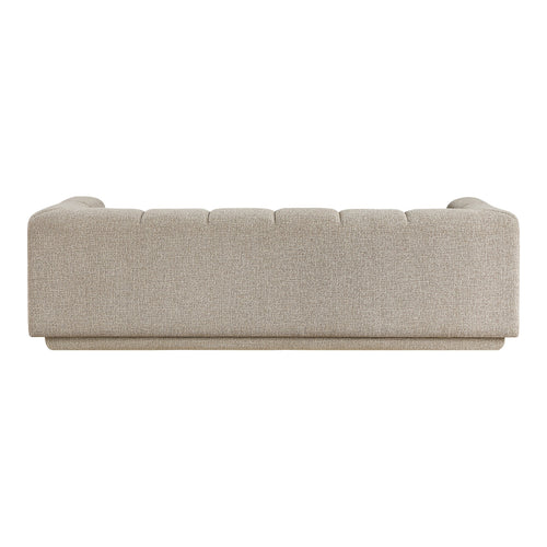 Modari 95" Fabric Upholstered Sofa in Beige