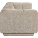 Modari 95" Fabric Upholstered Sofa in Beige