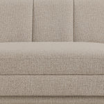 Modari 95" Fabric Upholstered Sofa in Beige