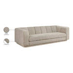 Modari 95" Fabric Upholstered Sofa in Beige