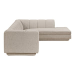 Modari Fabric Upholstered 2pc. Modular Sectional in Beige