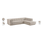 Modari Fabric Upholstered 2pc. Modular Sectional in Beige