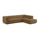 Modari Fabric Upholstered 2pc. Modular Sectional in Brown