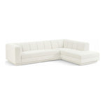 Modari Fabric Upholstered 2pc. Modular Sectional in Cream