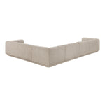 Modari Fabric Upholstered 4pc. Modular Sectional in Beige