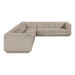 Modari Fabric Upholstered 4pc. Modular Sectional in Beige